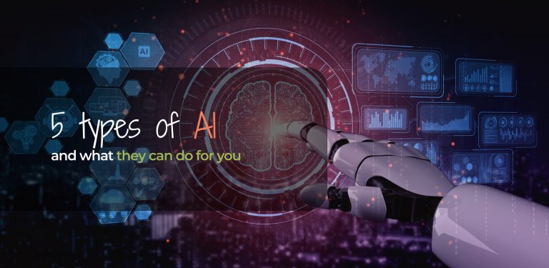 5 types of AI and what they can do for you